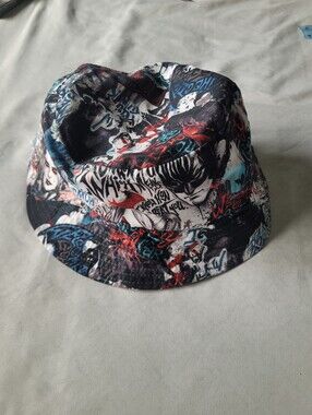 Harley Quinn Comic Print Bucket Hat